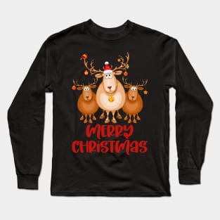 Merry and Bright Yuletide Greetings Long Sleeve T-Shirt